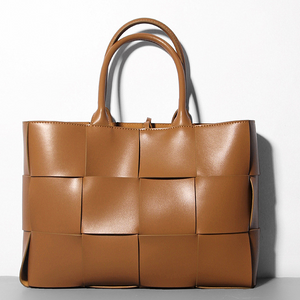 Handmade Large Leather Tote Bag | Quilted Leather Bag