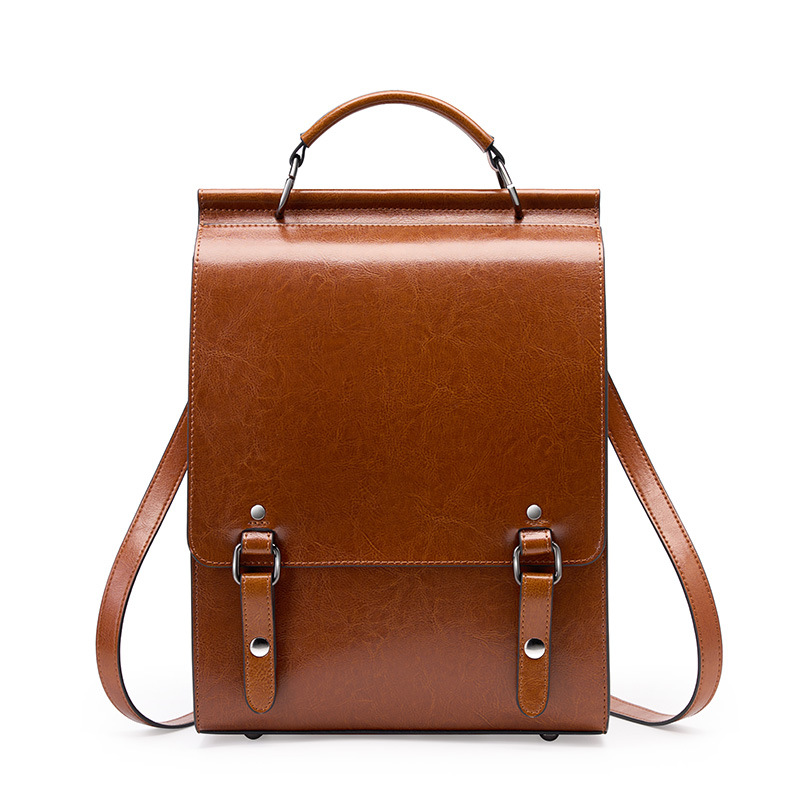 Cowhide Leather Backpack – Stylish, Durable & One-of-a-Kind